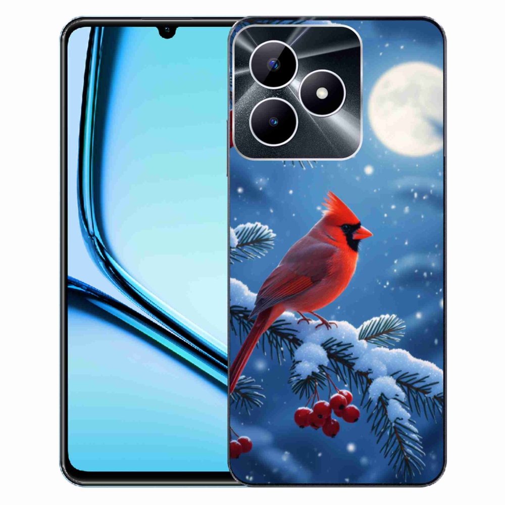 Gélový kryt mmCase na Realme Note 50 - kardinál červený