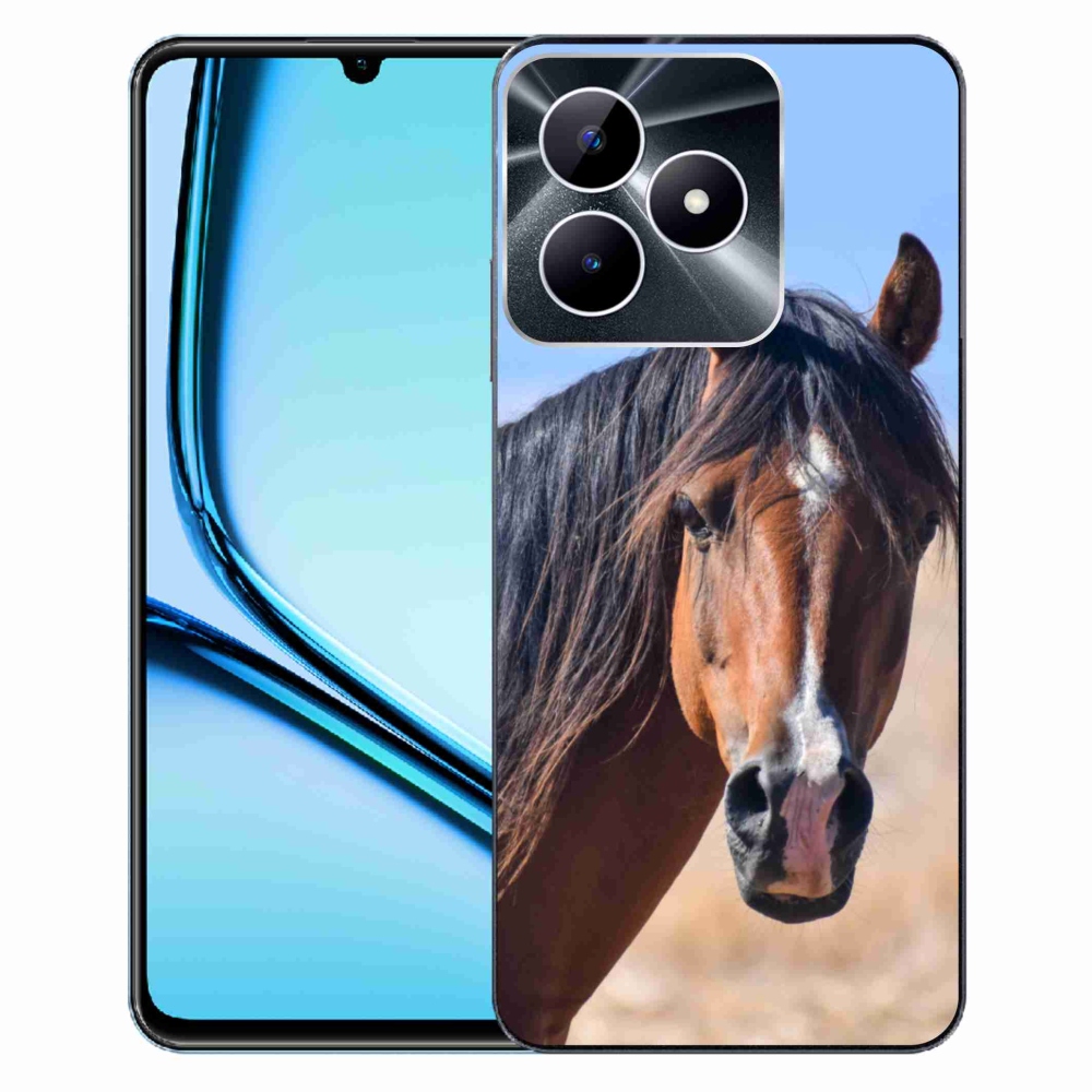 Gélový kryt mmCase na Realme Note 50 - pokojný kôň