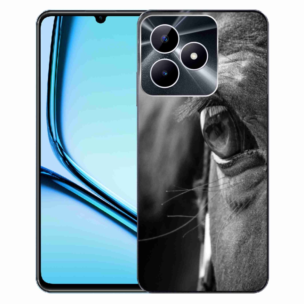 Gélový kryt mmCase na Realme Note 50 - konský pohľad