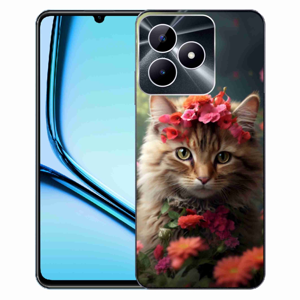 Gélový kryt mmCase na Realme Note 50 - mačacia princezná