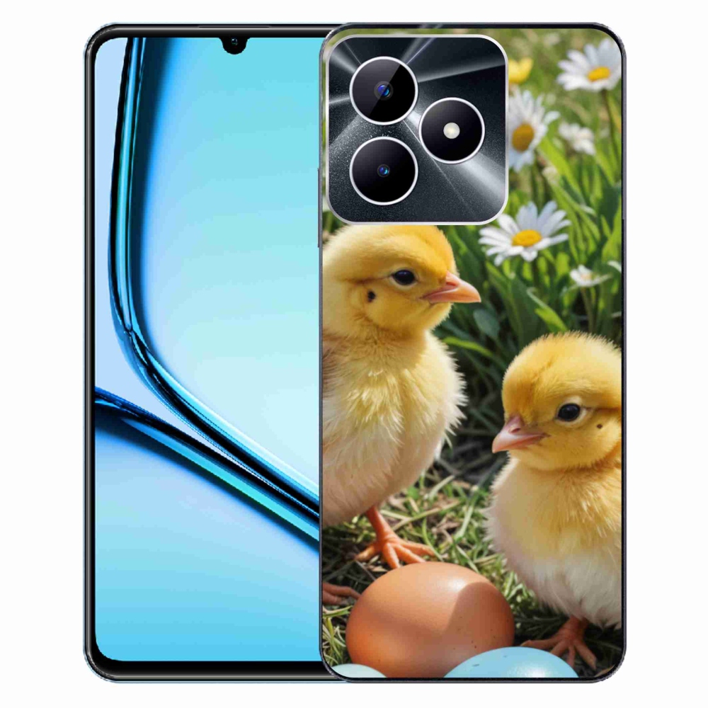 Gélový kryt mmCase na Realme Note 50 - kuriatka