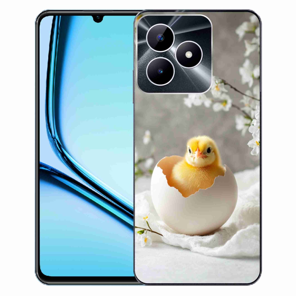 Gélový kryt mmCase na Realme Note 50 - kuriatko