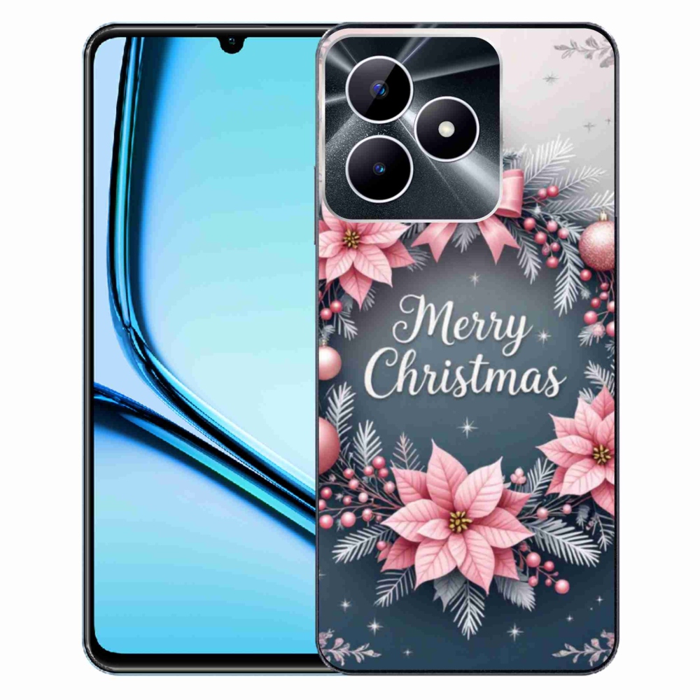 Gélový kryt mmCase na Realme Note 50 - merry christmas