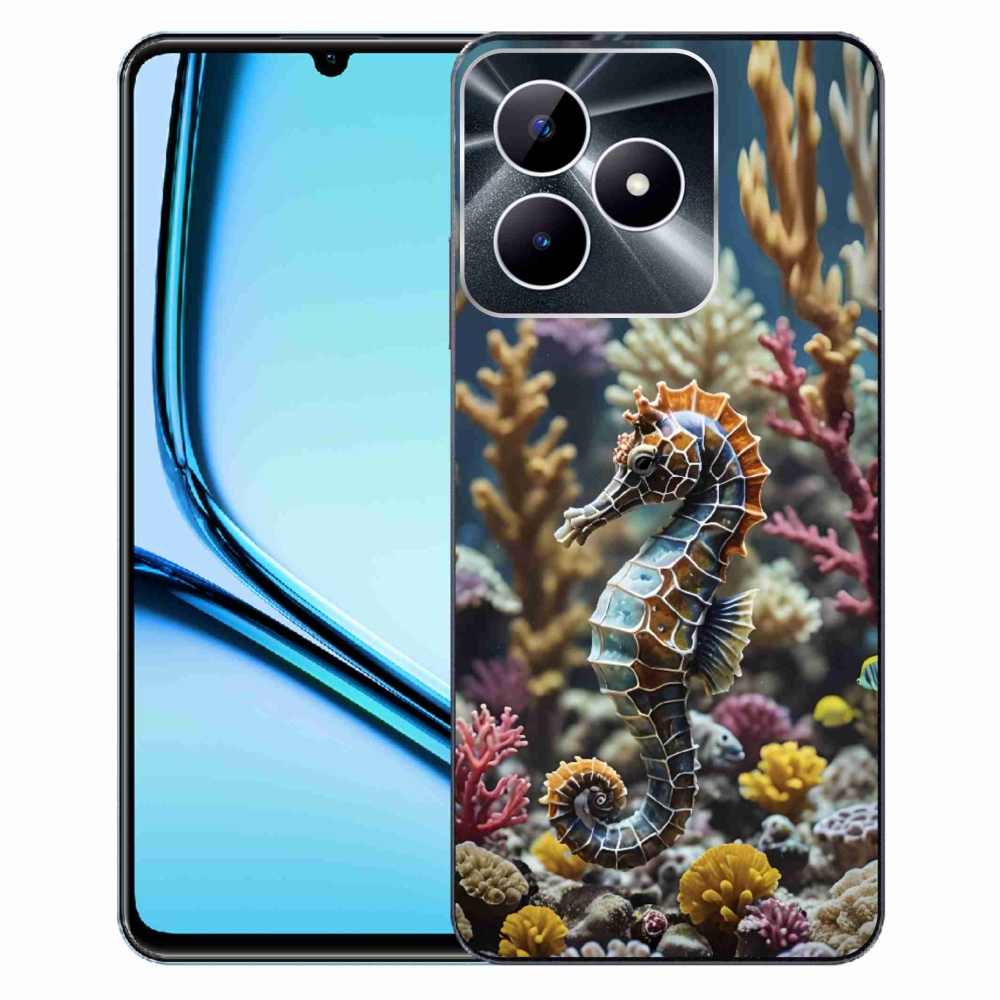 Gélový kryt mmCase na Realme Note 50 - morský koník 2