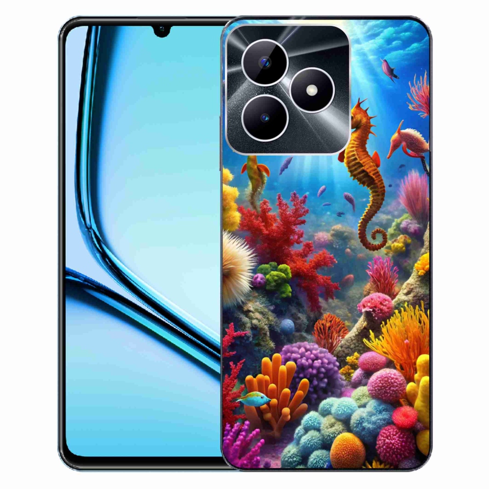 Gélový kryt mmCase na Realme Note 50 - morský svet 3