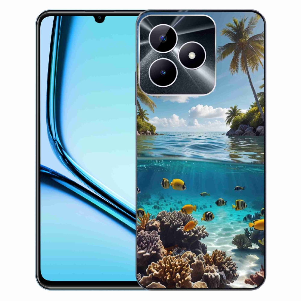 Gélový kryt mmCase na Realme Note 50 - morský svet 4