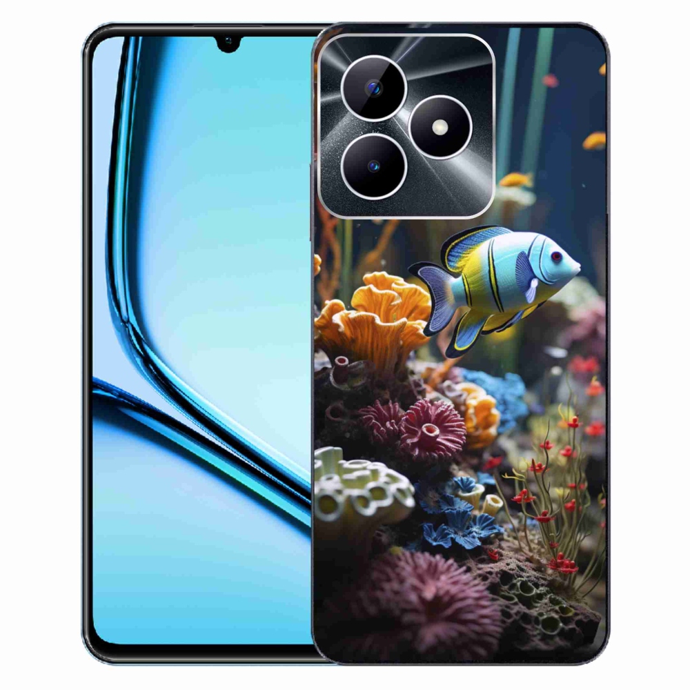 Gélový kryt mmCase na Realme Note 50 - morský svet 5