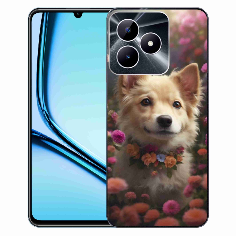 Gélový kryt mmCase na Realme Note 50 - nemecký špic