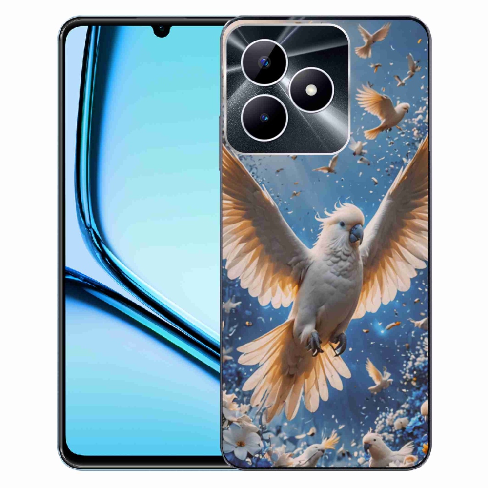 Gélový kryt mmCase na Realme Note 50 - papagáj kakadu