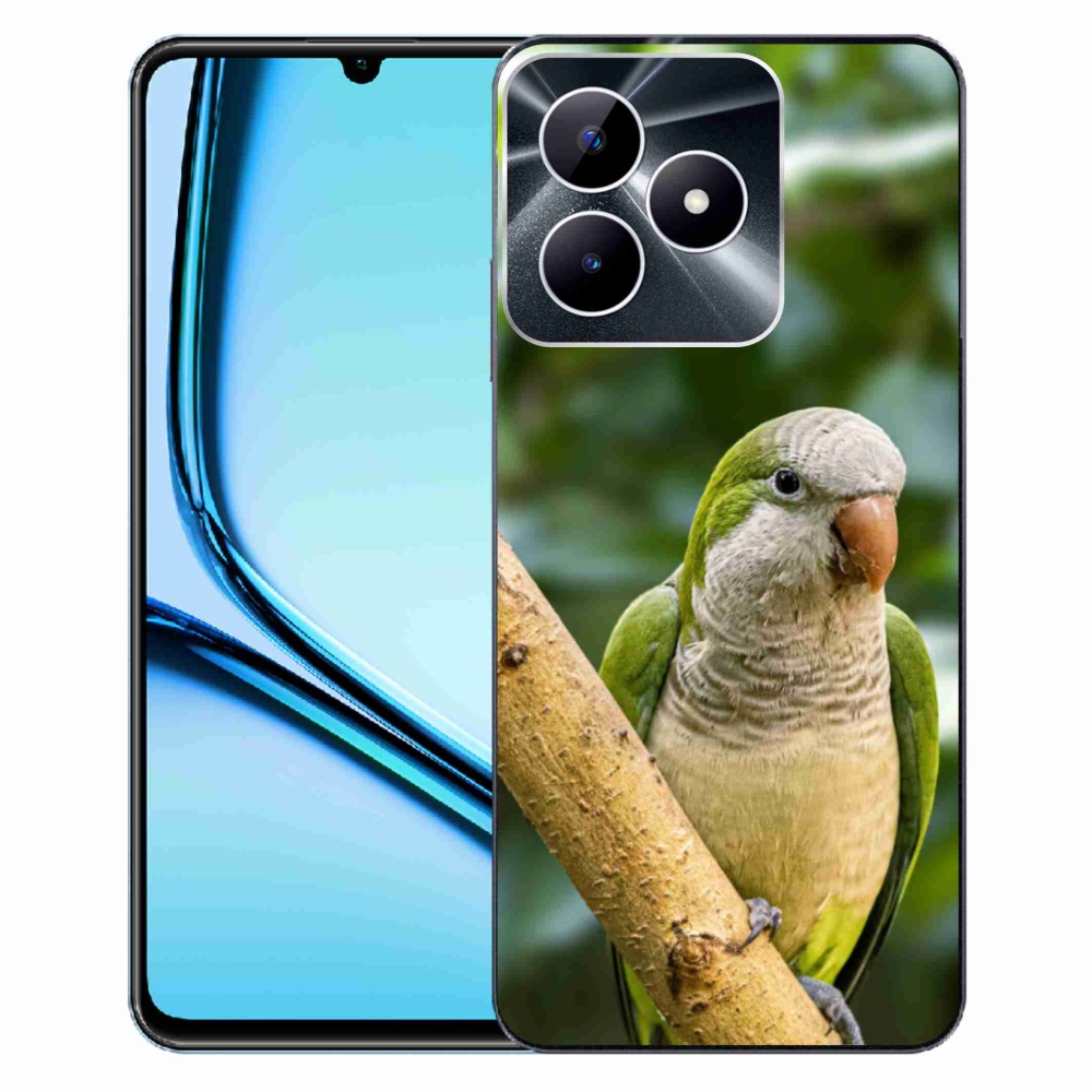 Gélový kryt mmCase na Realme Note 50 - papagáj mníšok