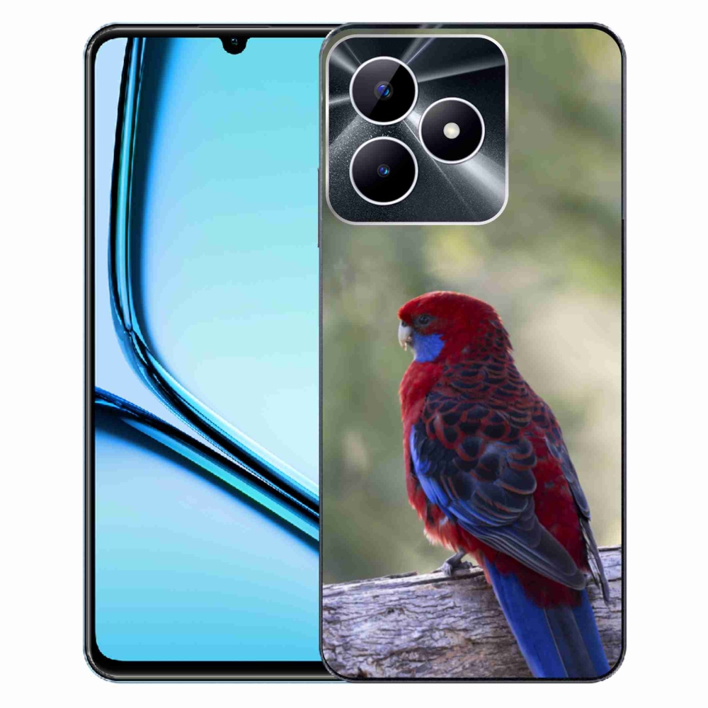 Gélový kryt mmCase na Realme Note 50 - papagáj rosela