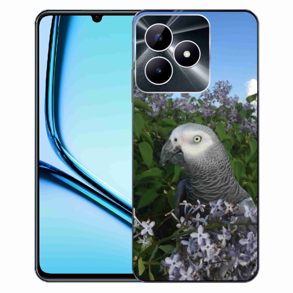 Gélový kryt mmCase na Realme Note 50 - papagáj žako