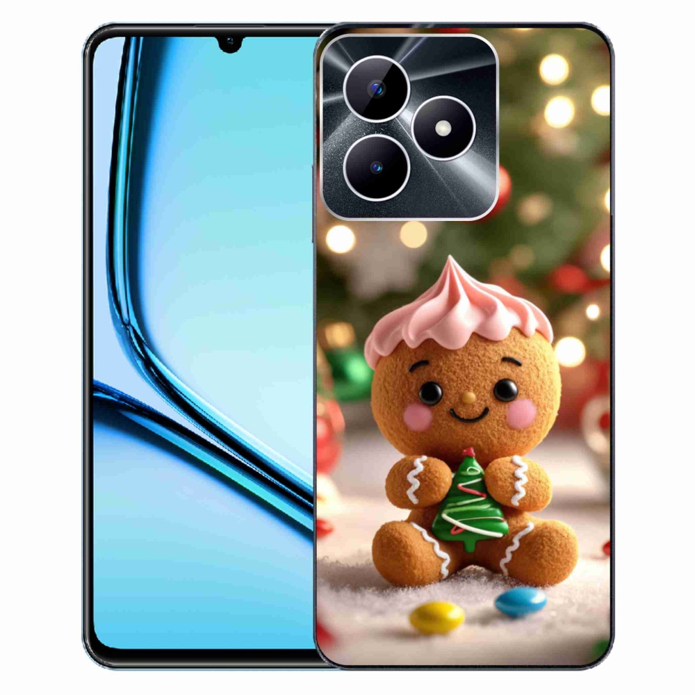 Gélový kryt mmCase na Realme Note 50 - perníček