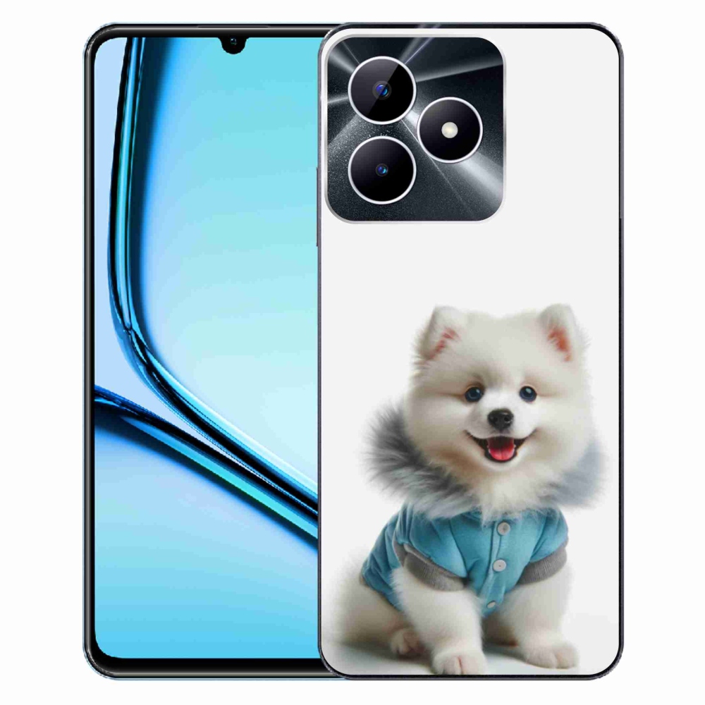 Gélový kryt mmCase na Realme Note 50 - pomeranian