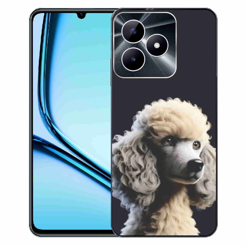 Gélový kryt mmCase na Realme Note 50 - pudel