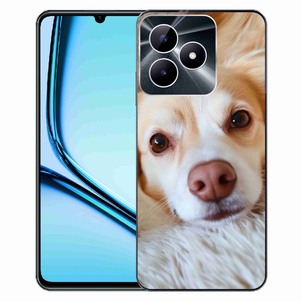 Gélový kryt mmCase na Realme Note 50 - Roztomilá čivava