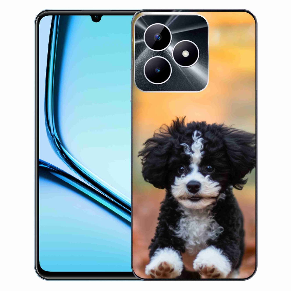 Gélový kryt mmCase na Realme Note 50 - roztomilé šteňa 2