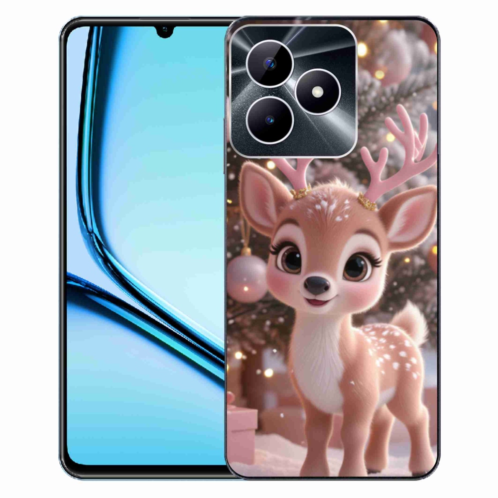 Gélový kryt mmCase na Realme Note 50 - roztomilý sob