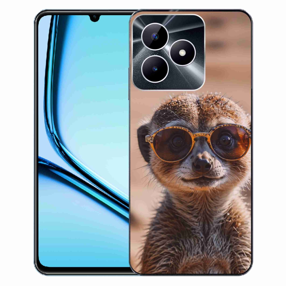 Gélový kryt mmCase na Realme Note 50 - štýlová surikata