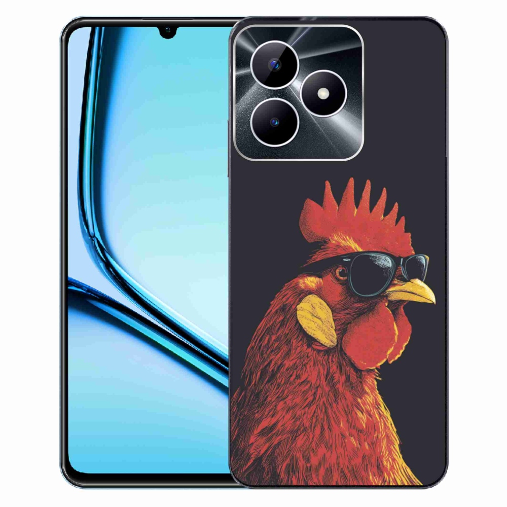 Gélový kryt mmCase na Realme Note 50 - štýlový kohút