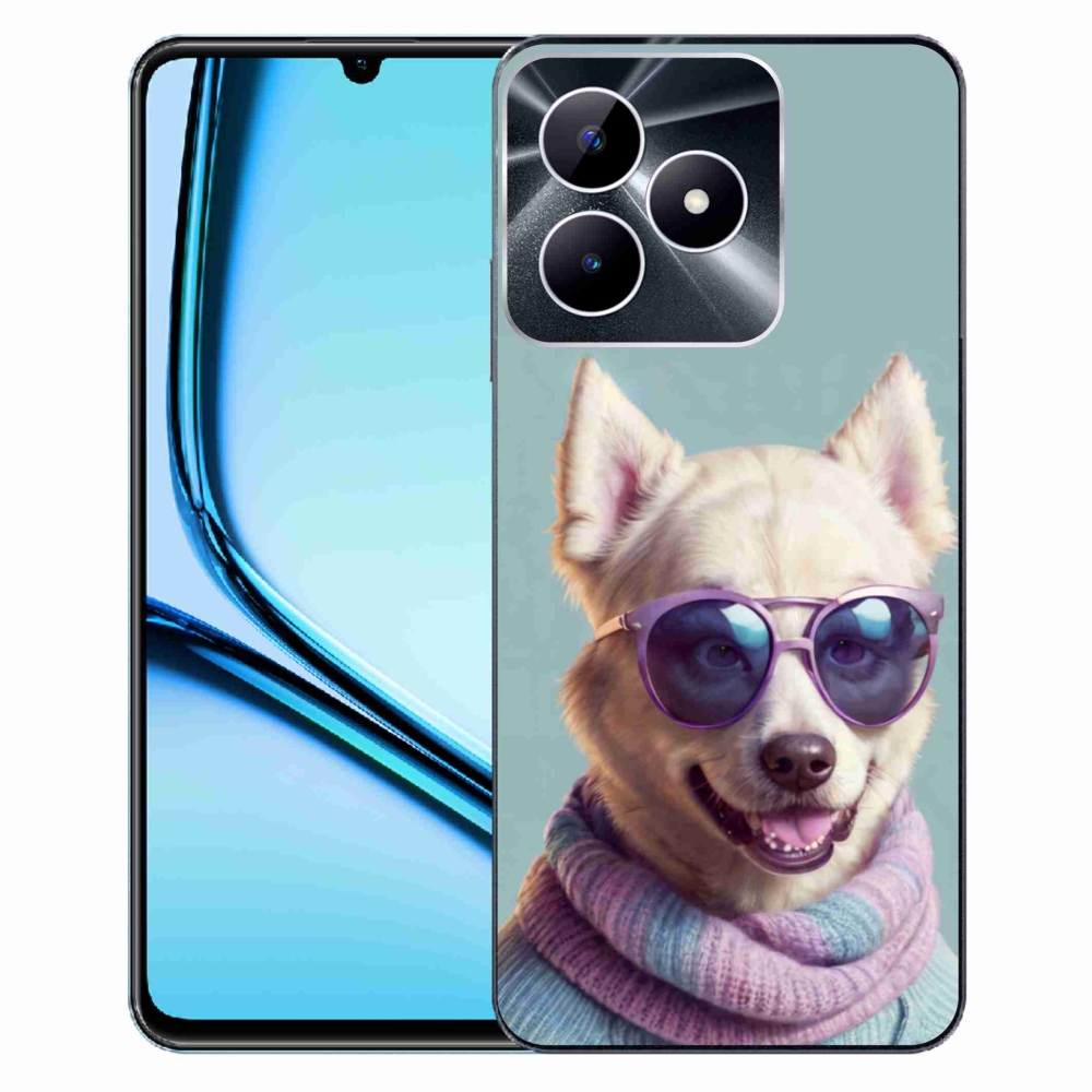 Gélový kryt mmCase na Realme Note 50 - štýlový nemecký špic
