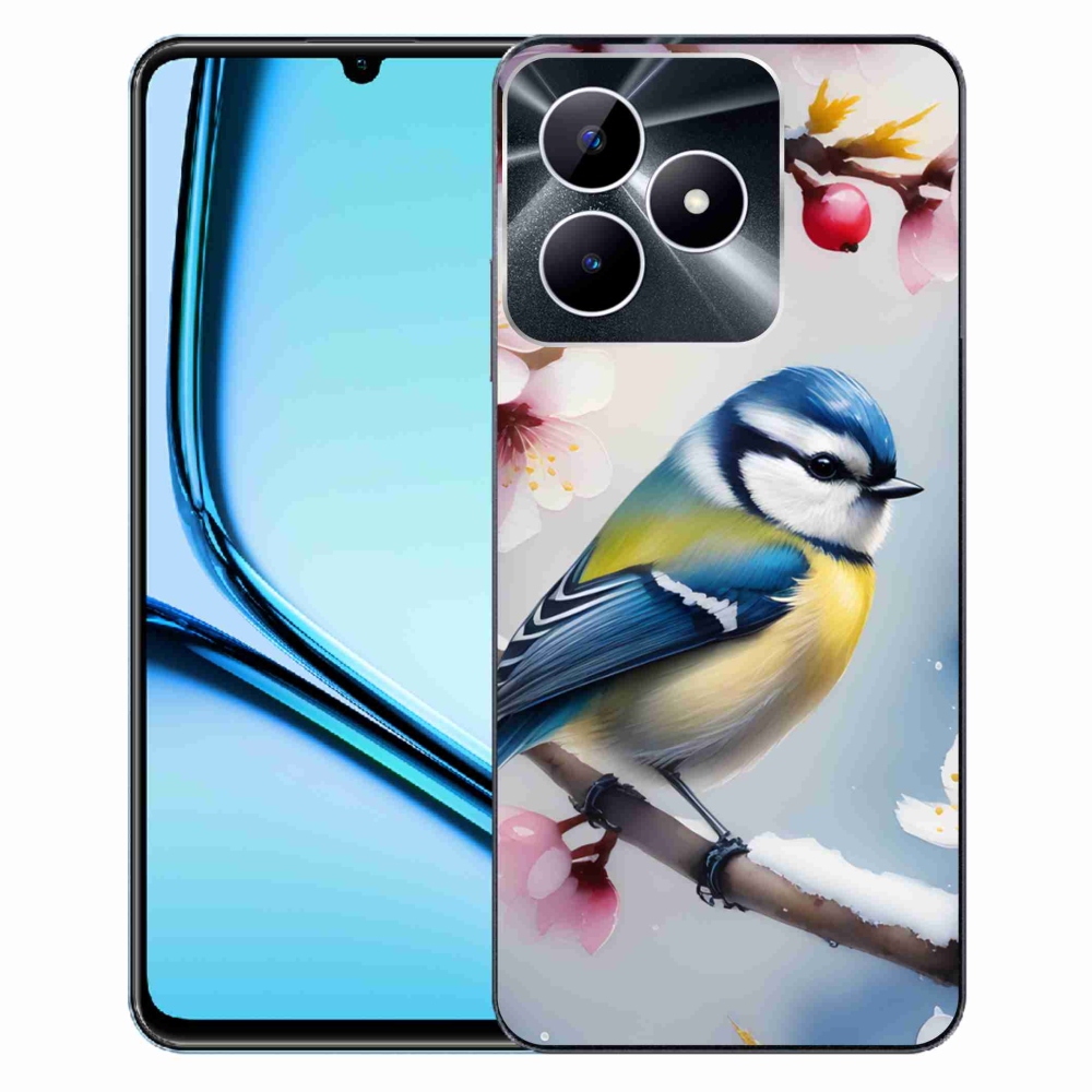 Gélový kryt mmCase na Realme Note 50 - sýkorka