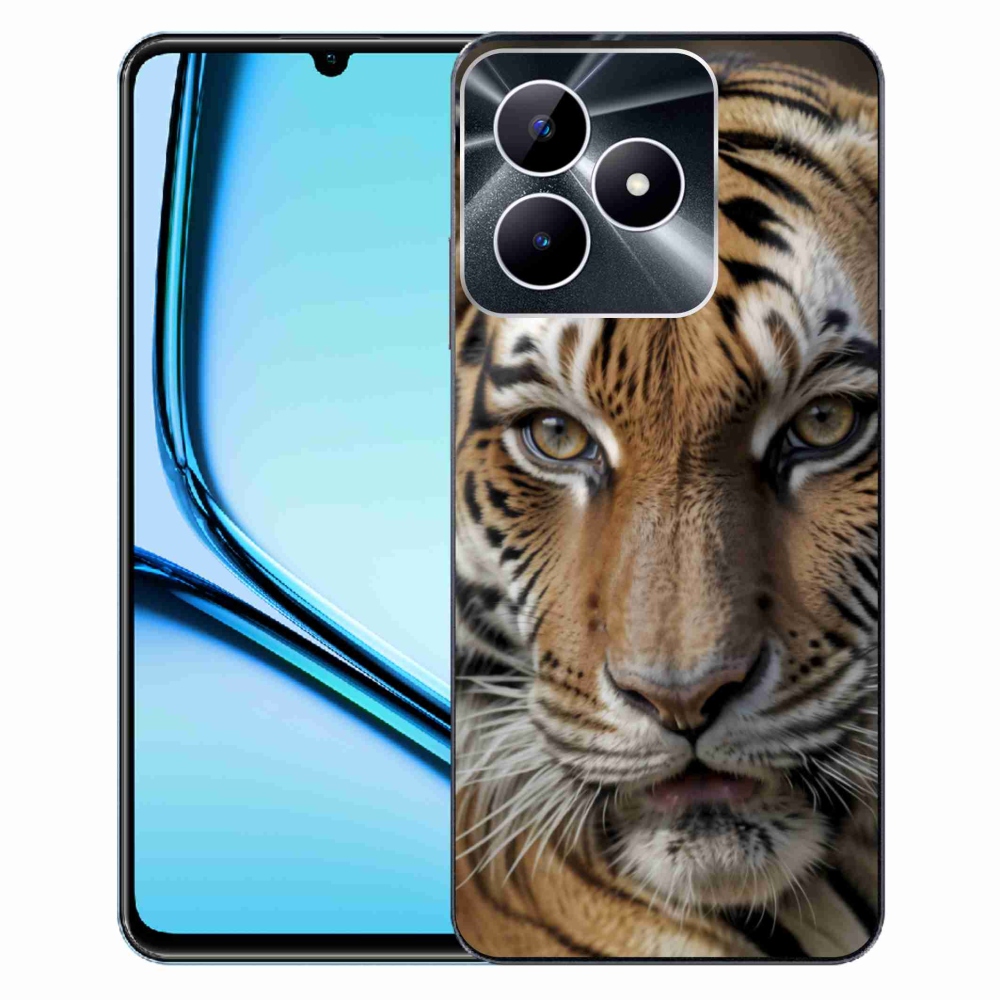 Gélový kryt mmCase na Realme Note 50 - tigrie pohľad