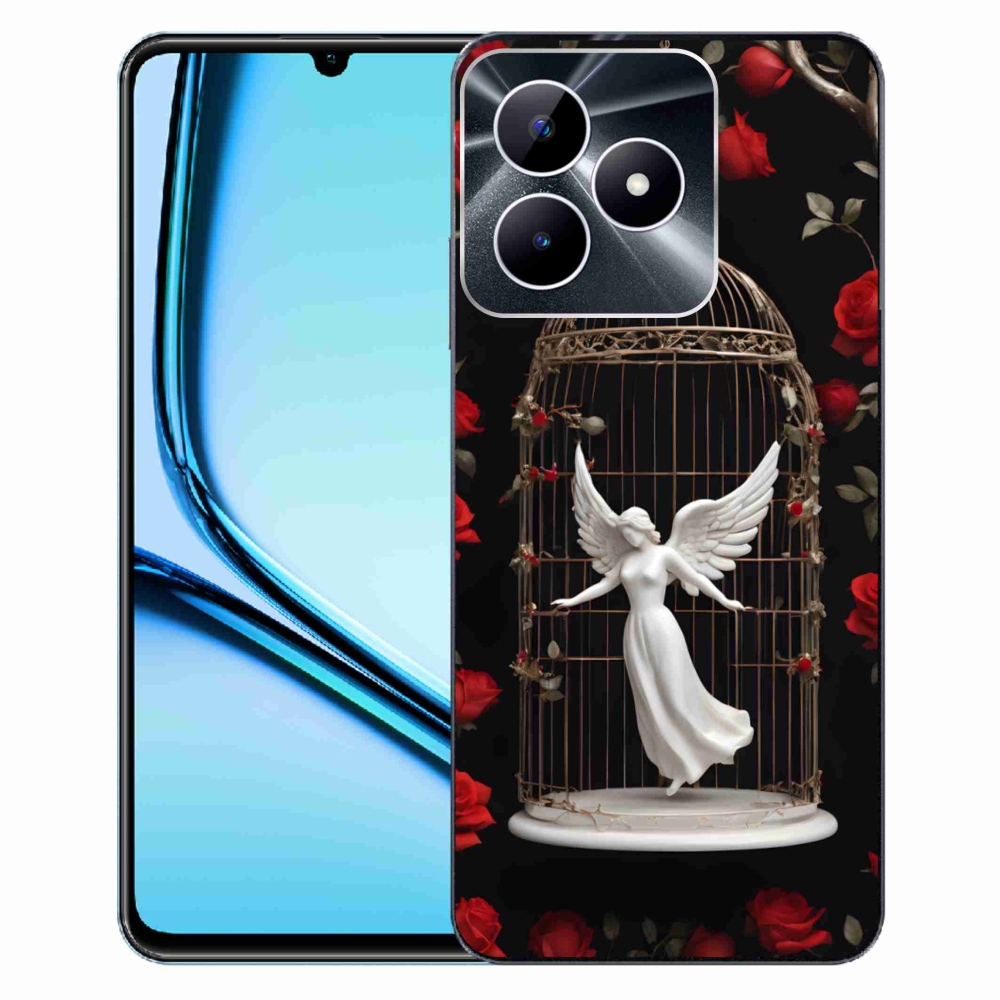 Gélový kryt mmCase na Realme Note 50 - uväznený anjel