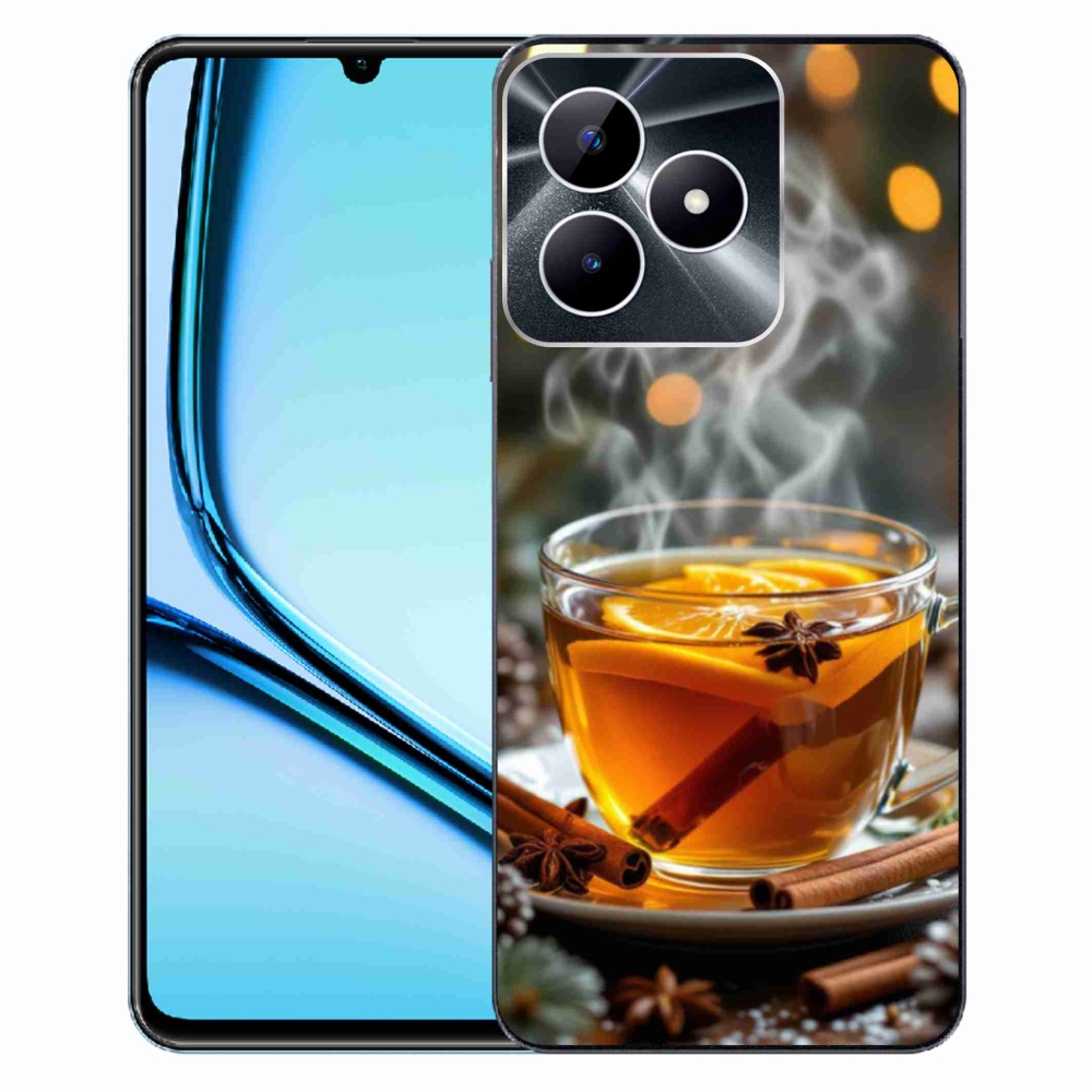Gélový kryt mmCase na Realme Note 50 - vianočný punč