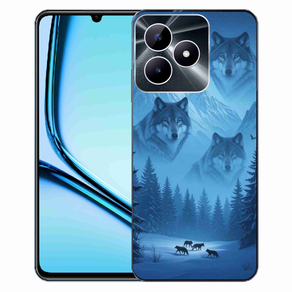 Gélový kryt mmCase na Realme Note 50 - vlčia svorka