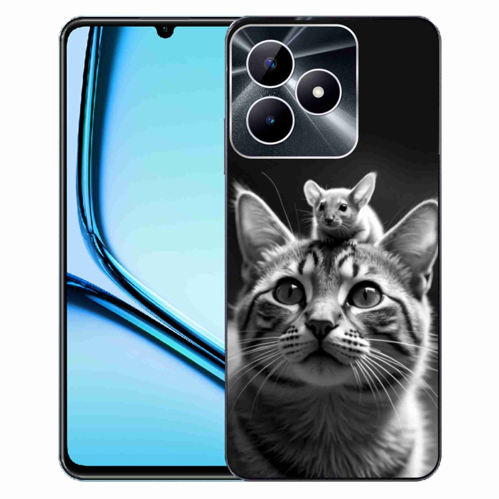 Gélový kryt mmCase na Realme Note 50 - zvieracie priateľstvo 2