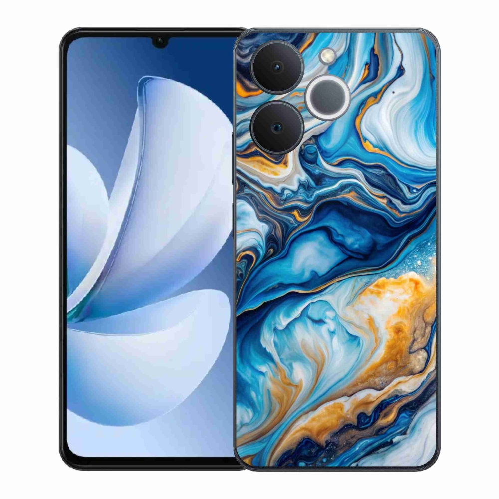 Gélový kryt mmCase na Realme Note 70T - abstraktný motív 34