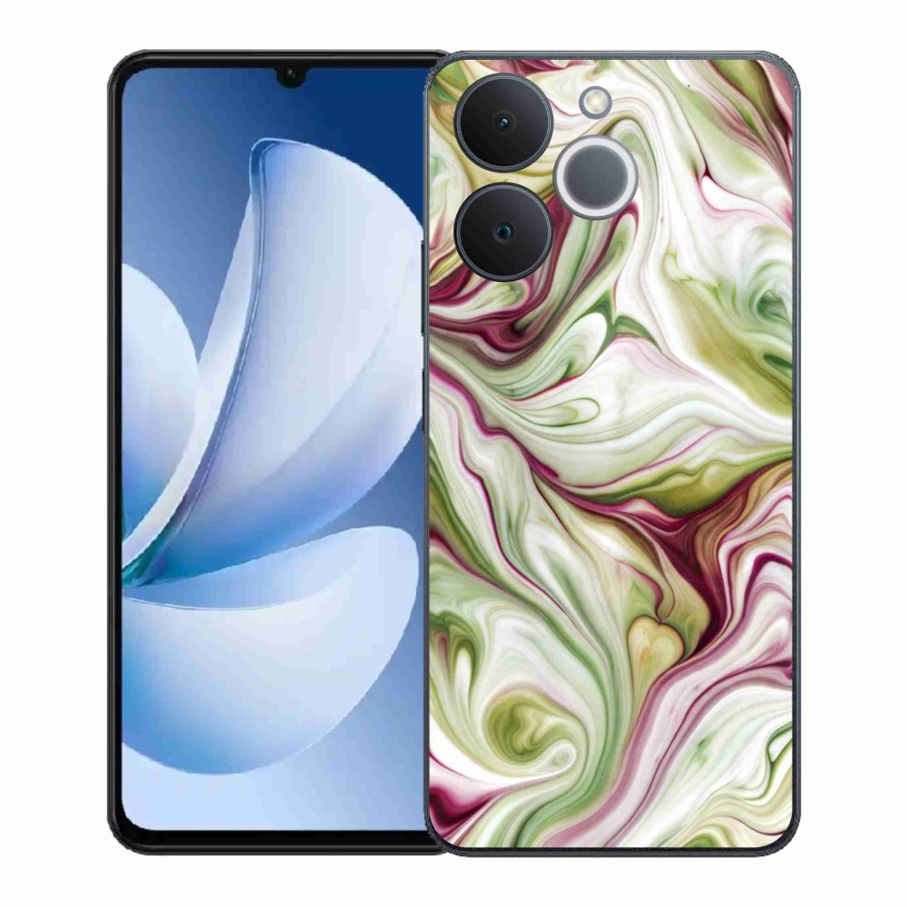 Gélový kryt mmCase na Realme Note 70T - abstraktný motív 36