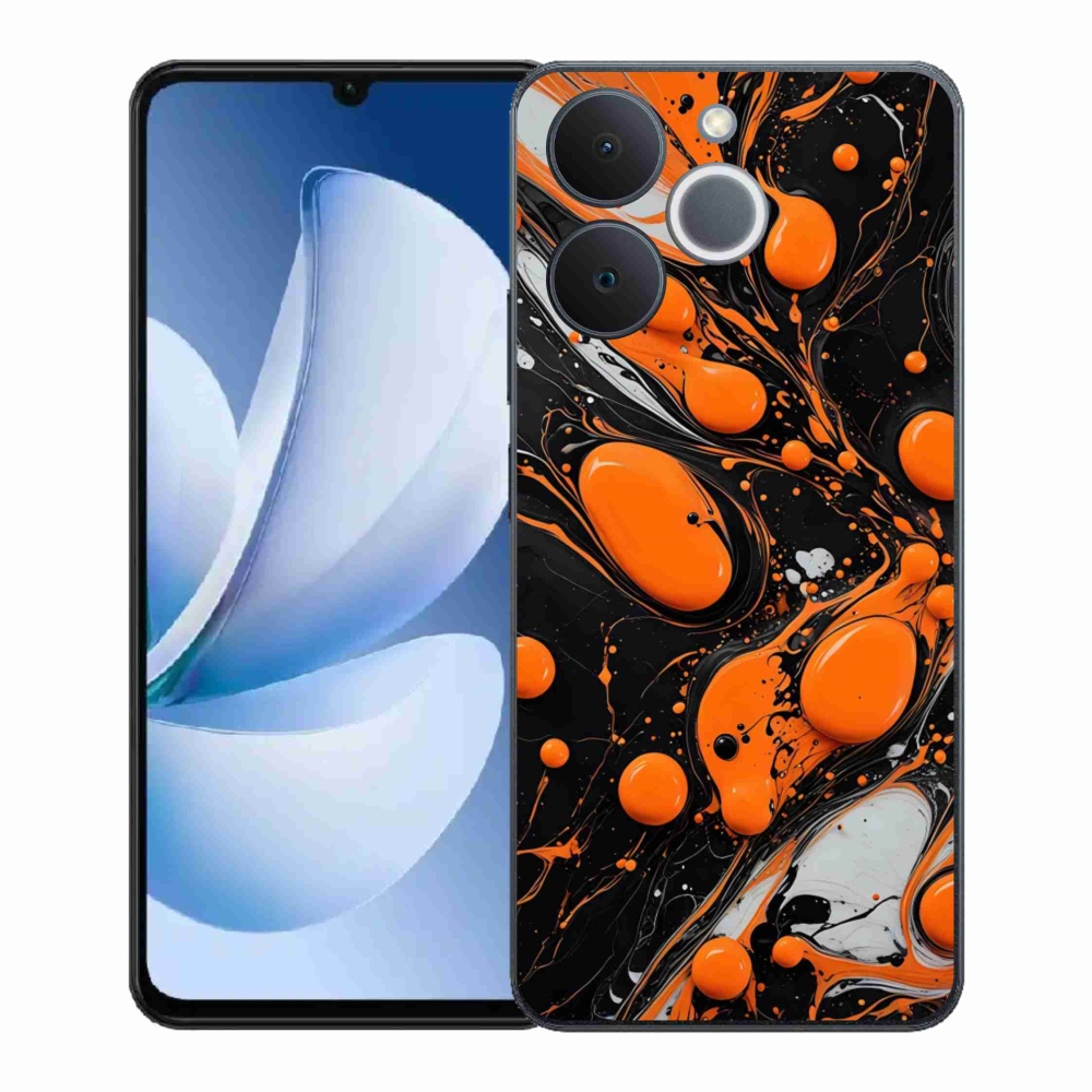 Gélový kryt mmCase na Realme Note 70T - abstraktný motív 41