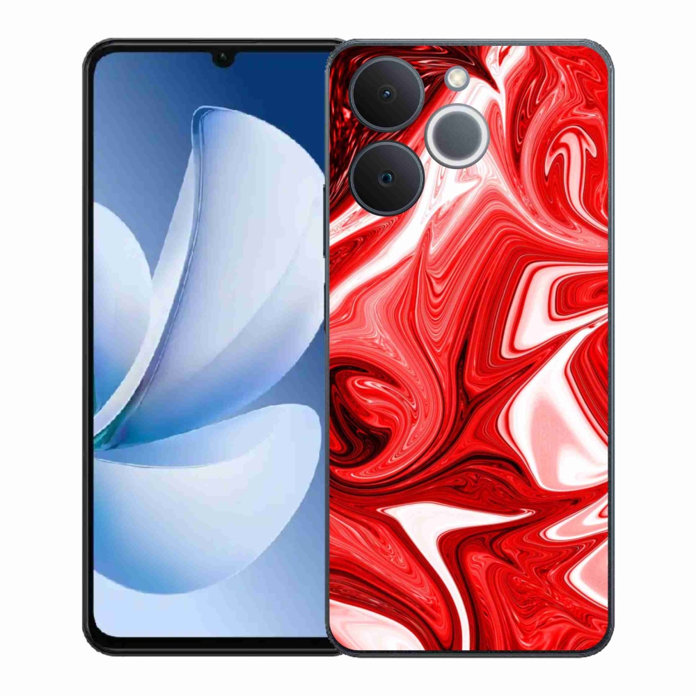 Gélový kryt mmCase na Realme Note 70T - abstraktný motív 43