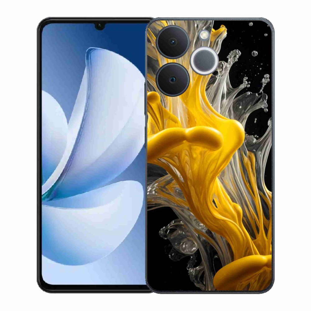 Gélový kryt mmCase na Realme Note 70T - abstraktný motív 48