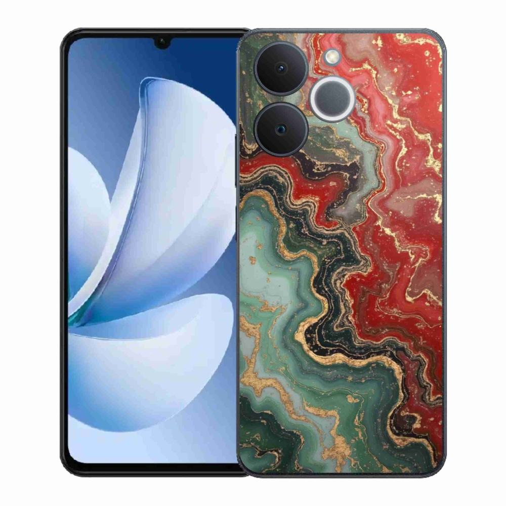 Gélový kryt mmCase na Realme Note 70T - abstraktný motív 55
