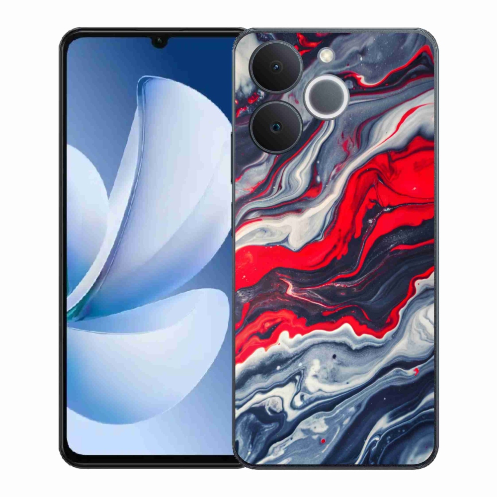 Gélový kryt mmCase na Realme Note 70T - abstraktný motív 59