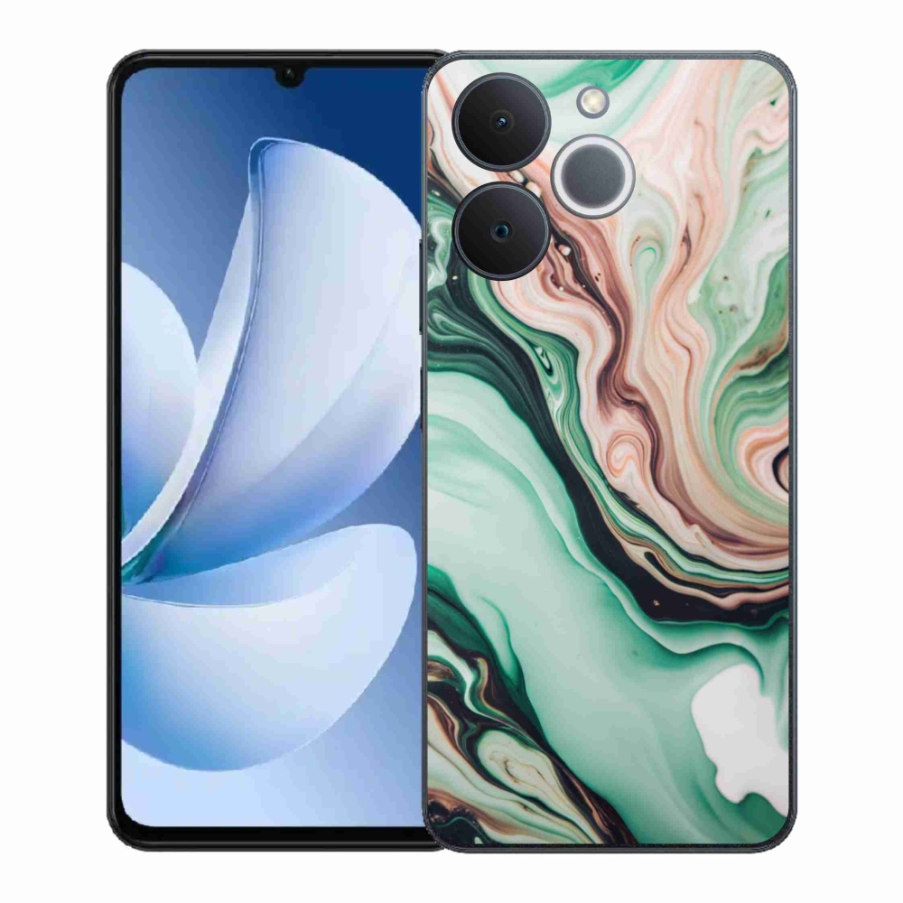 Gélový kryt mmCase na Realme Note 70T - abstraktný motív 62