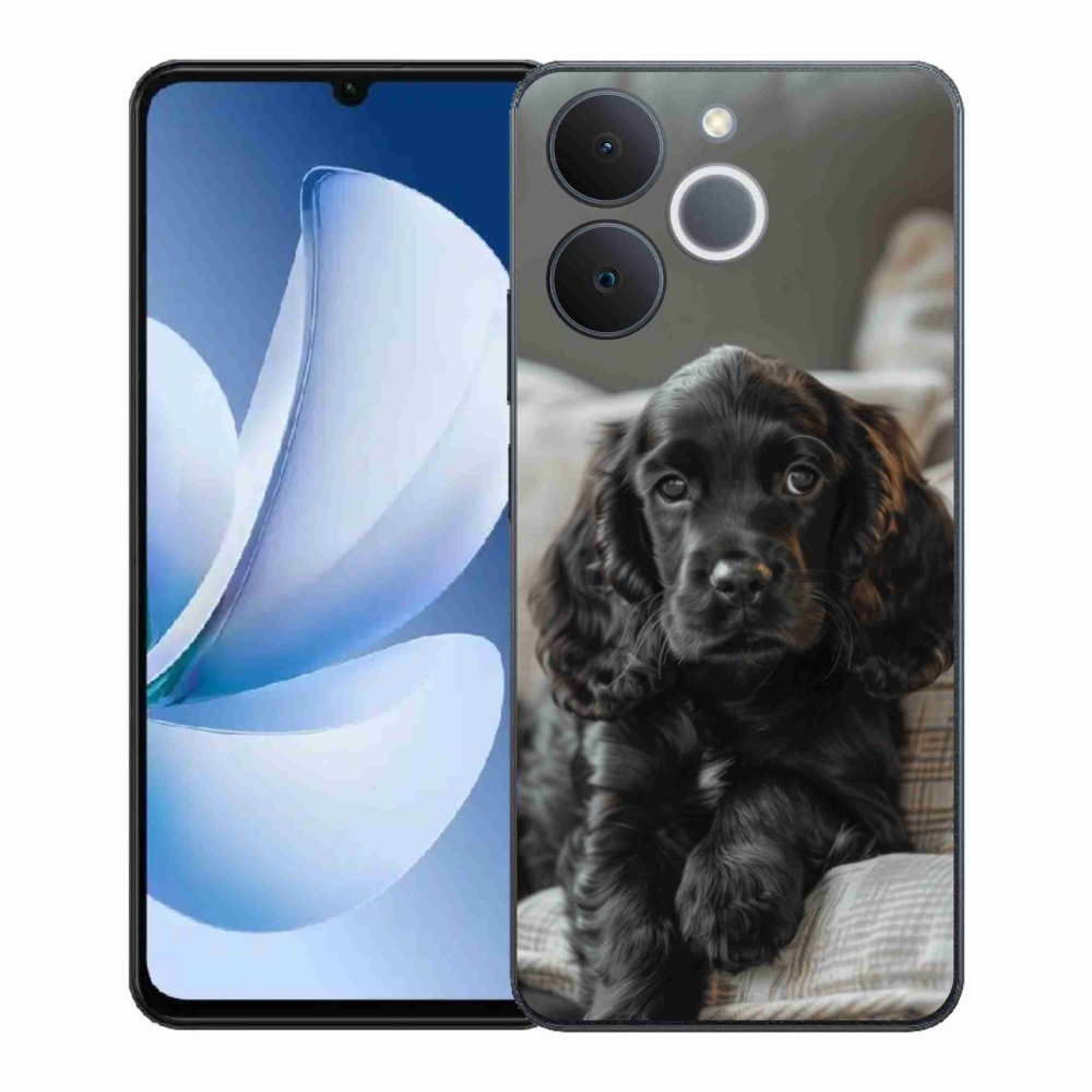Gélový kryt mmCase na Realme Note 70T - anglický kokeršpaniel
