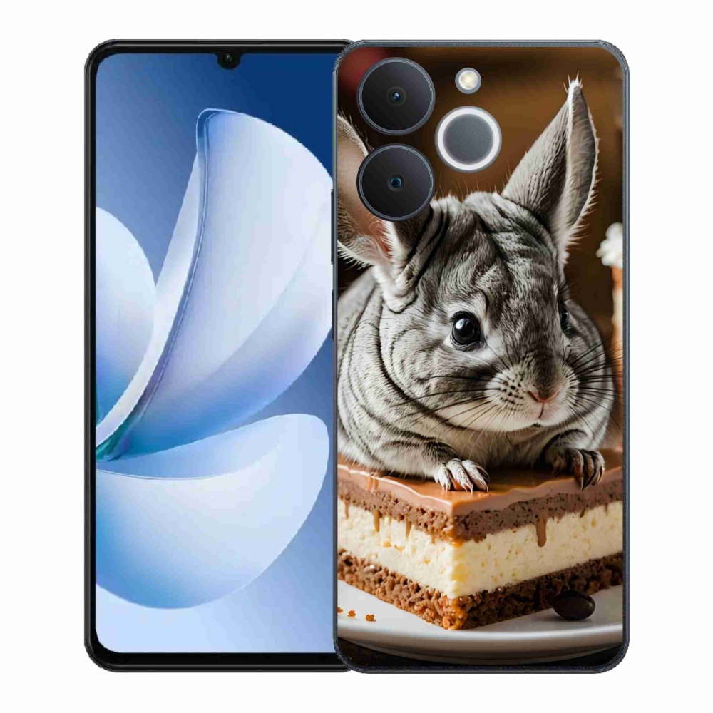 Gélový kryt mmCase na Realme Note 70T - činčila