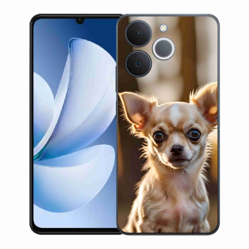 Gélový kryt mmCase na Realme Note 70T - čivava 6