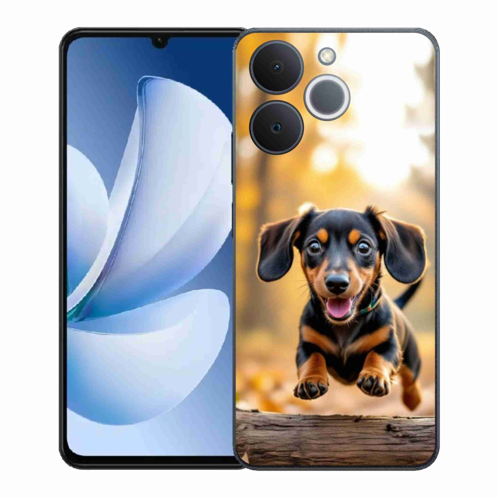 Gélový kryt mmCase na Realme Note 70T - jazvečík 2