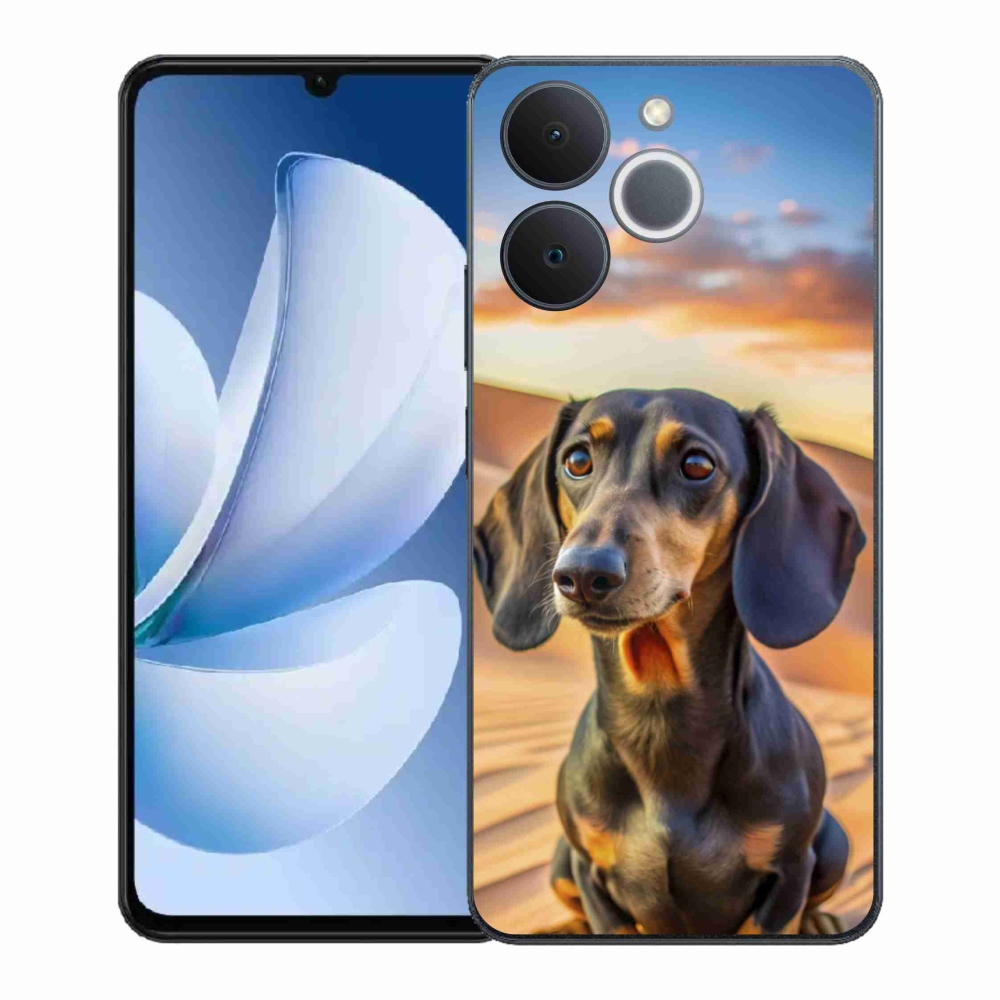 Gélový kryt mmCase na Realme Note 70T - jazvečík 3