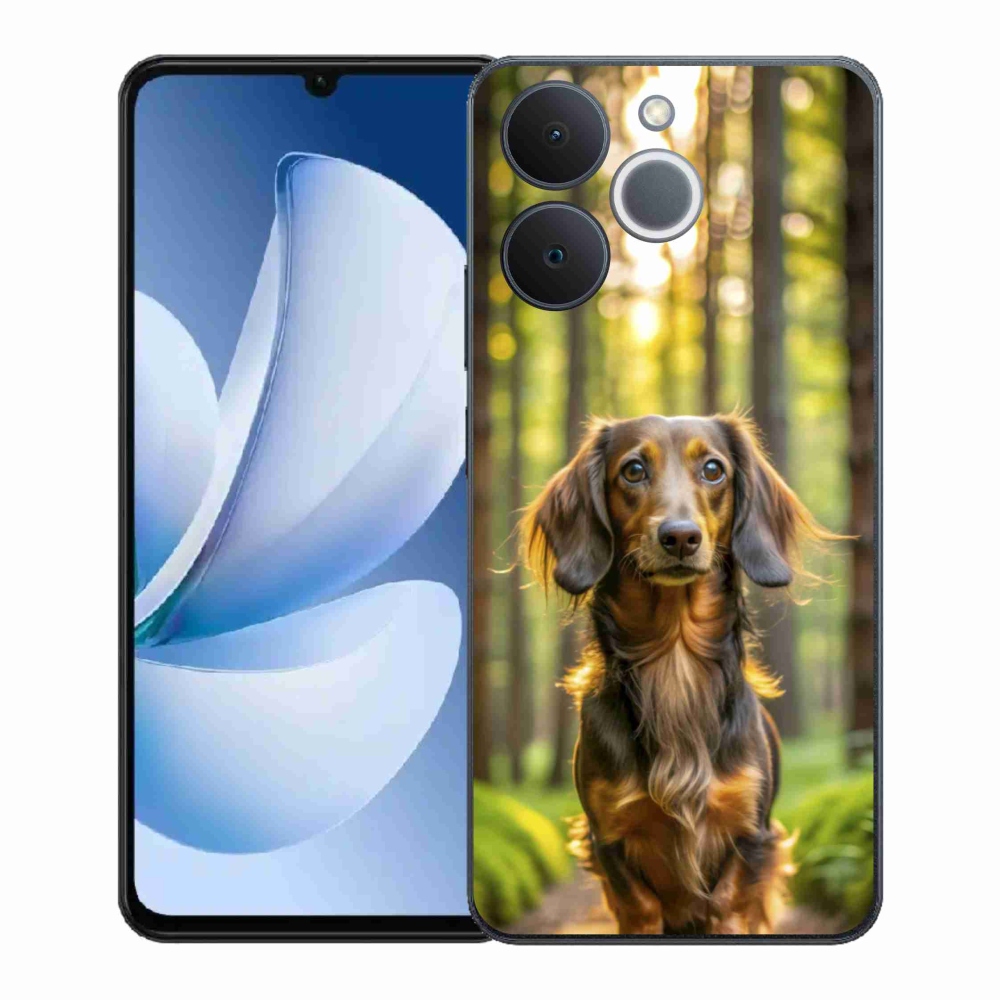 Gélový kryt mmCase na Realme Note 70T - jazvečík 4