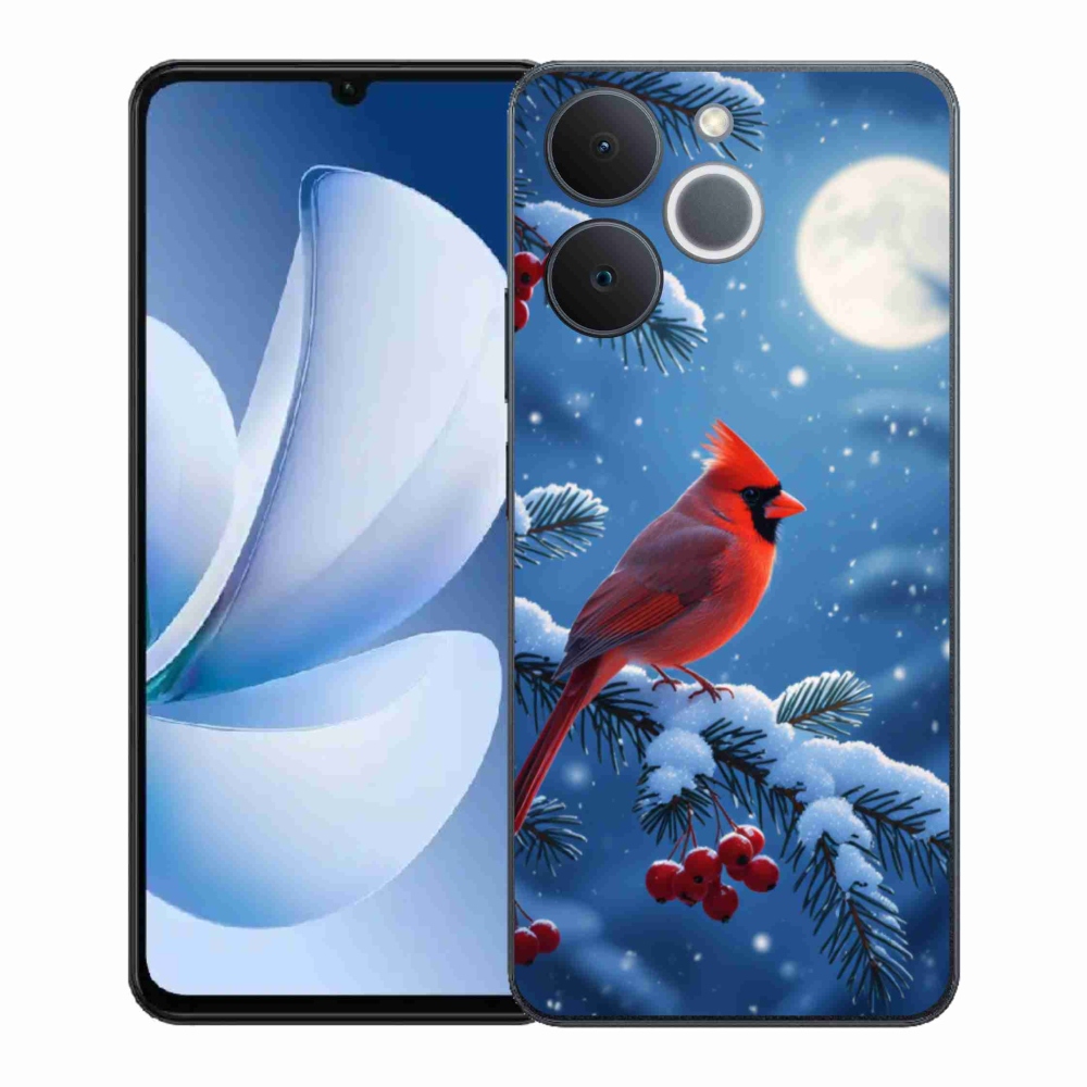 Gélový kryt mmCase na Realme Note 70T - kardinál červený