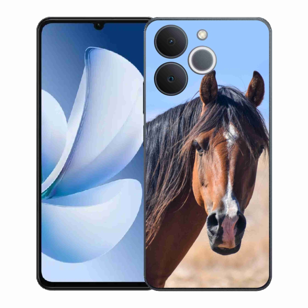 Gélový kryt mmCase na Realme Note 70T - pokojný kôň