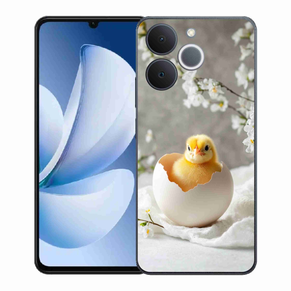 Gélový kryt mmCase na Realme Note 70T - kuriatko