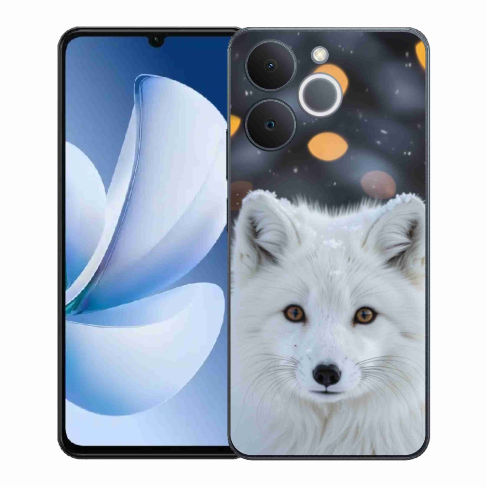Gélový kryt mmCase na Realme Note 70T - líška polárna