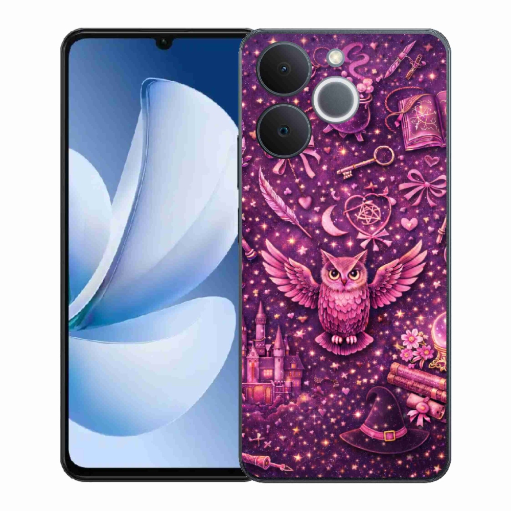 Gélový kryt mmCase na Realme Note 70T - magický svet